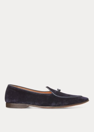 Pánské Pantofle Ralph Lauren Belvin Velvet - 10429-JAGL